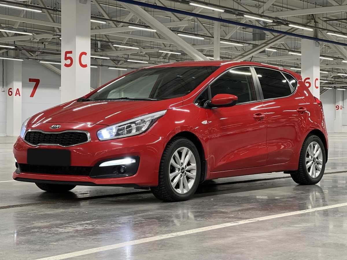 Kia Ceed 2016 года с пробегом. Посмотреть фото