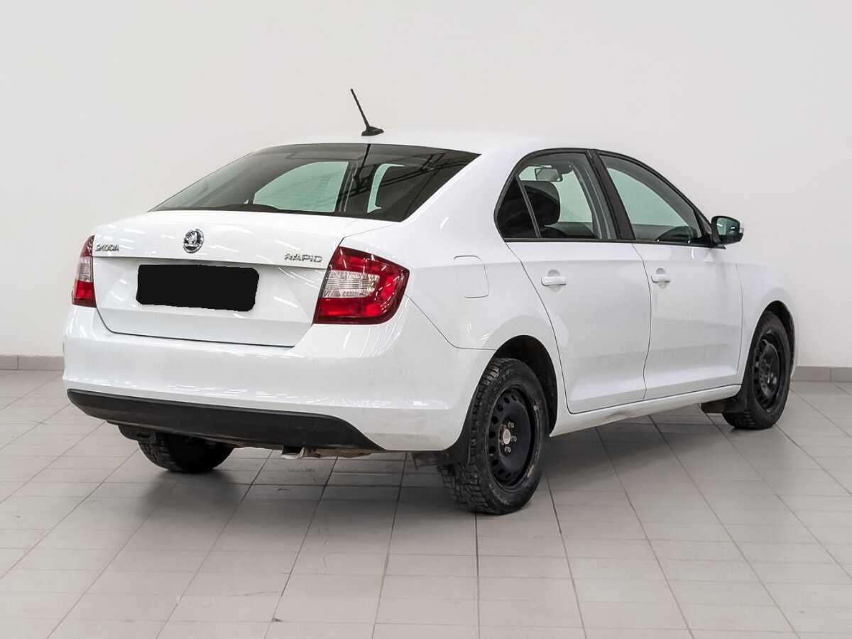 Skoda Rapid 2017 года с пробегом. Фото: #4
