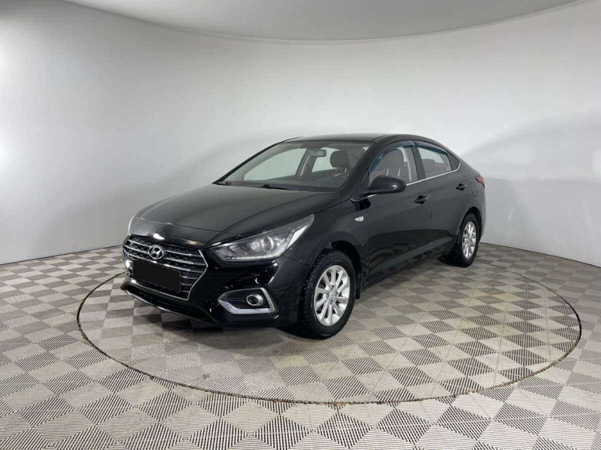 Hyundai Solaris 2017 года с пробегом. Посмотреть фото