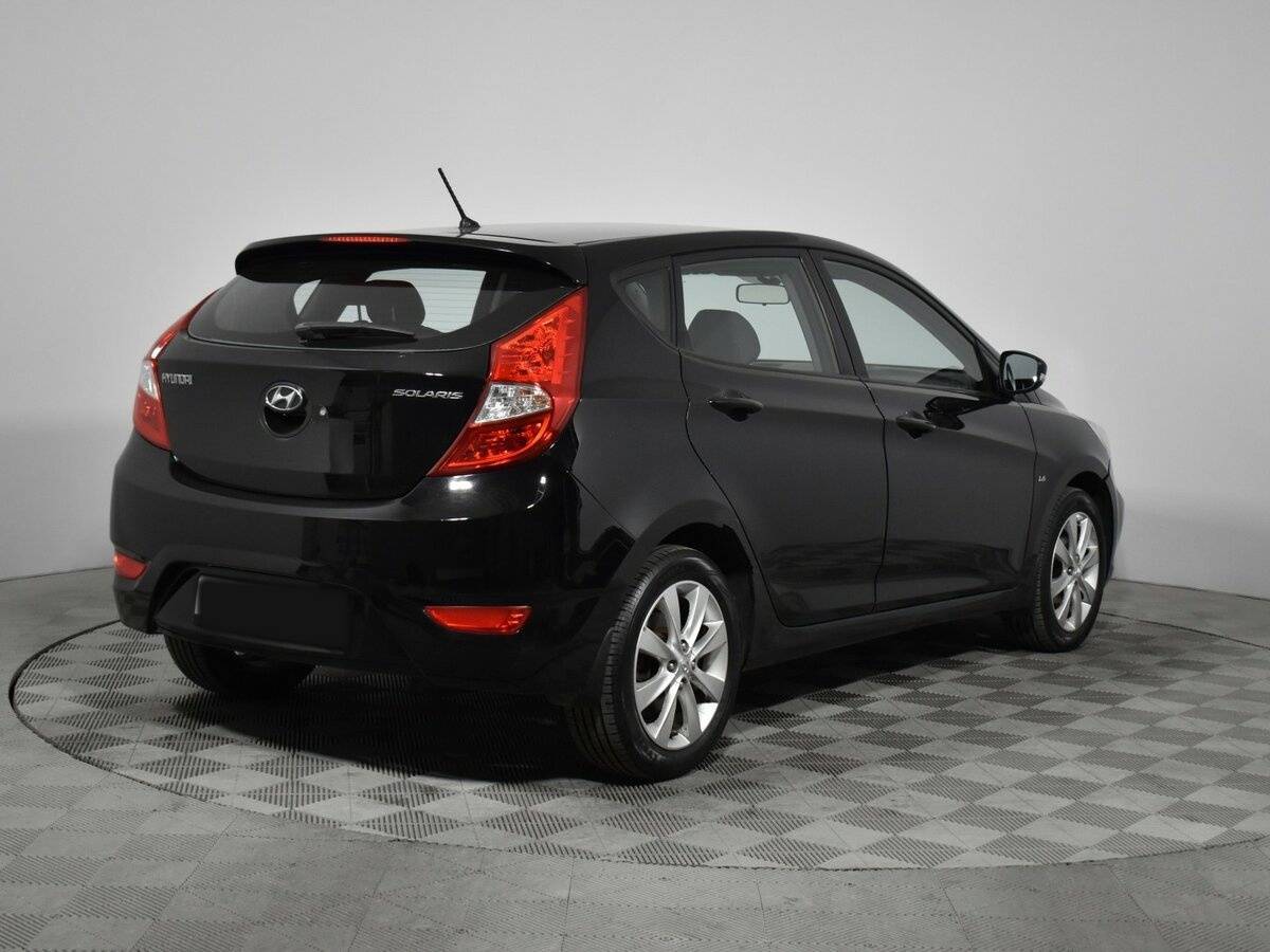 Hyundai Solaris 2012 года с пробегом. Фото: #4