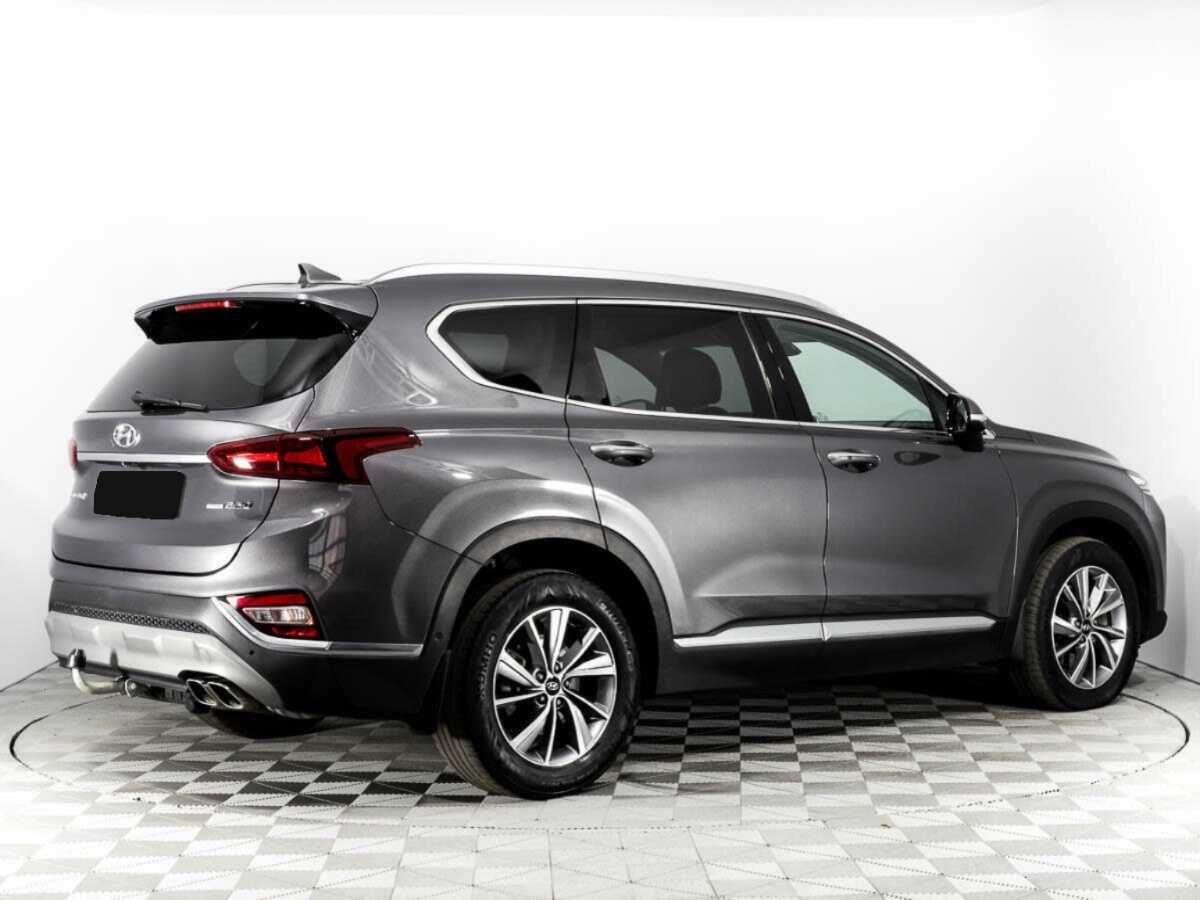 Hyundai Santa Fe 2019 года с пробегом. Фото: #4