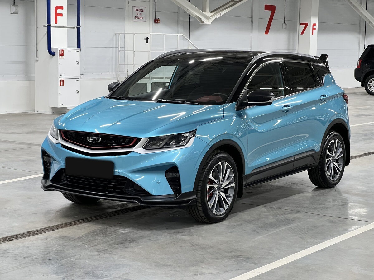 Geely Coolray 2023 года с пробегом. Посмотреть фото
