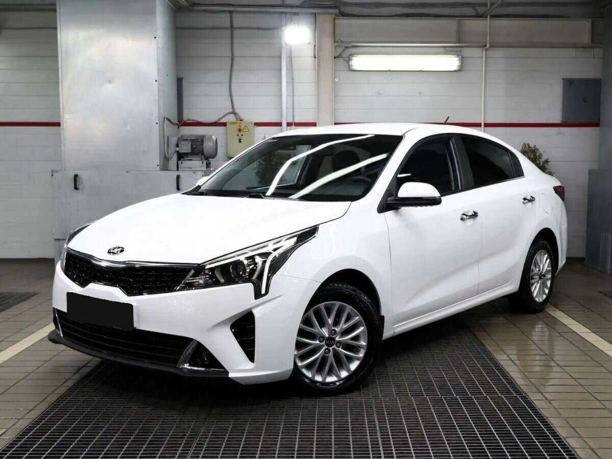 Kia Rio 2021 года с пробегом. Посмотреть фото
