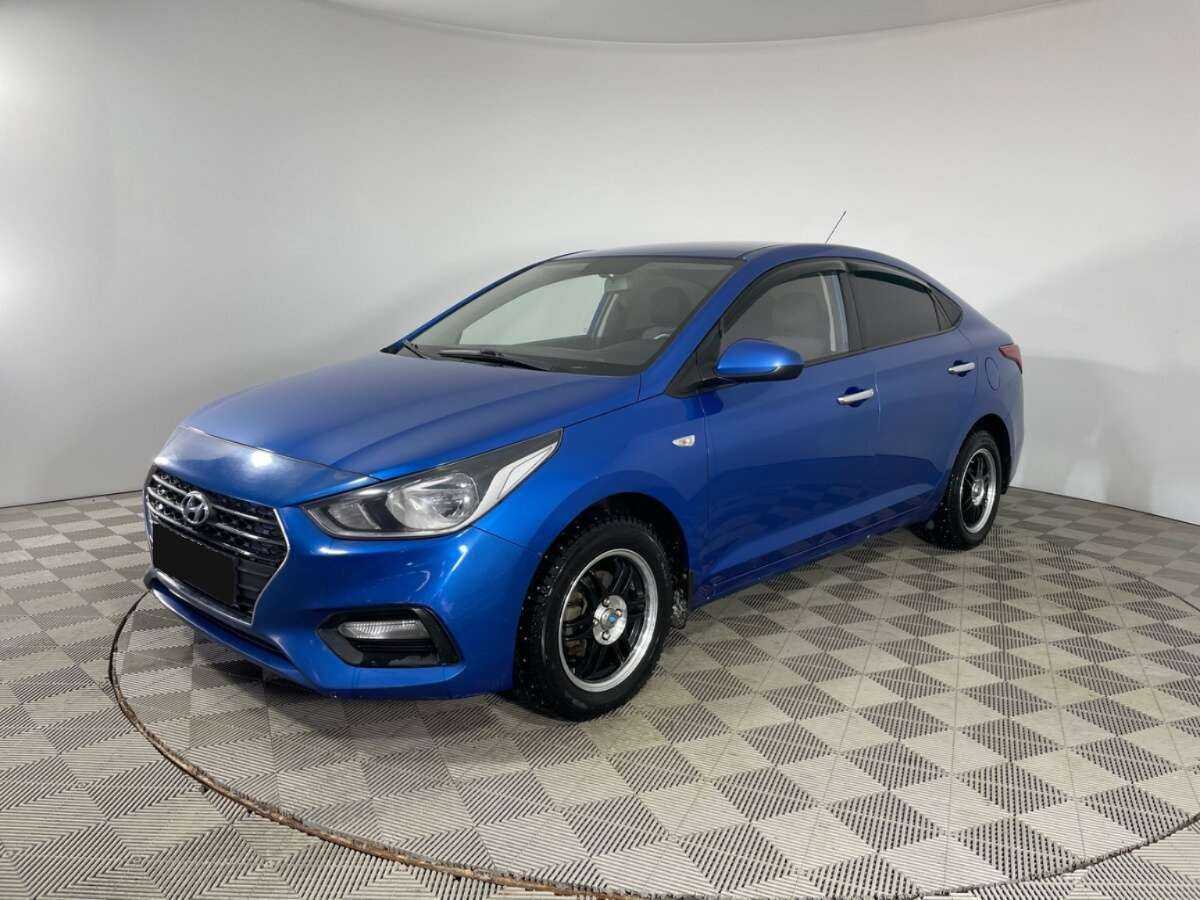Hyundai Solaris 2017 года с пробегом. Посмотреть фото