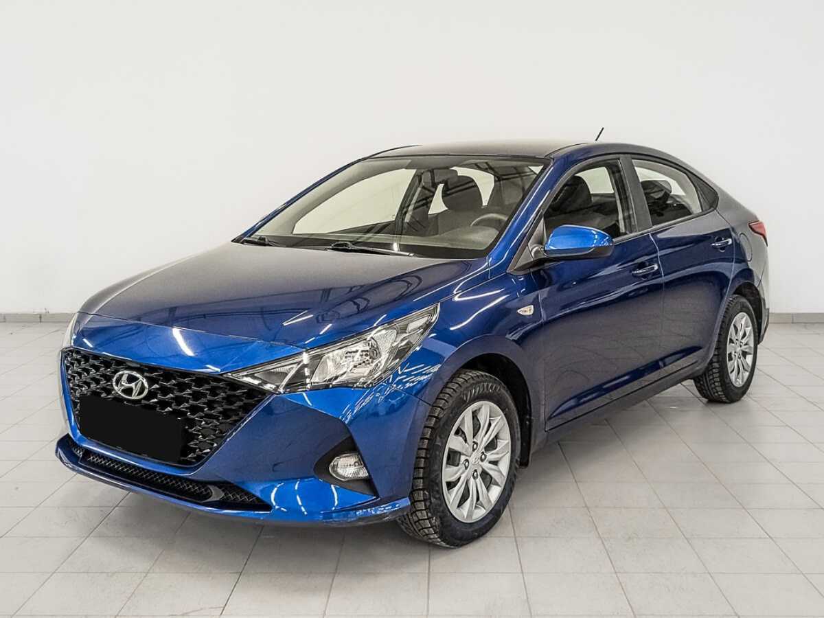 Hyundai Solaris 2021 года с пробегом. Посмотреть фото