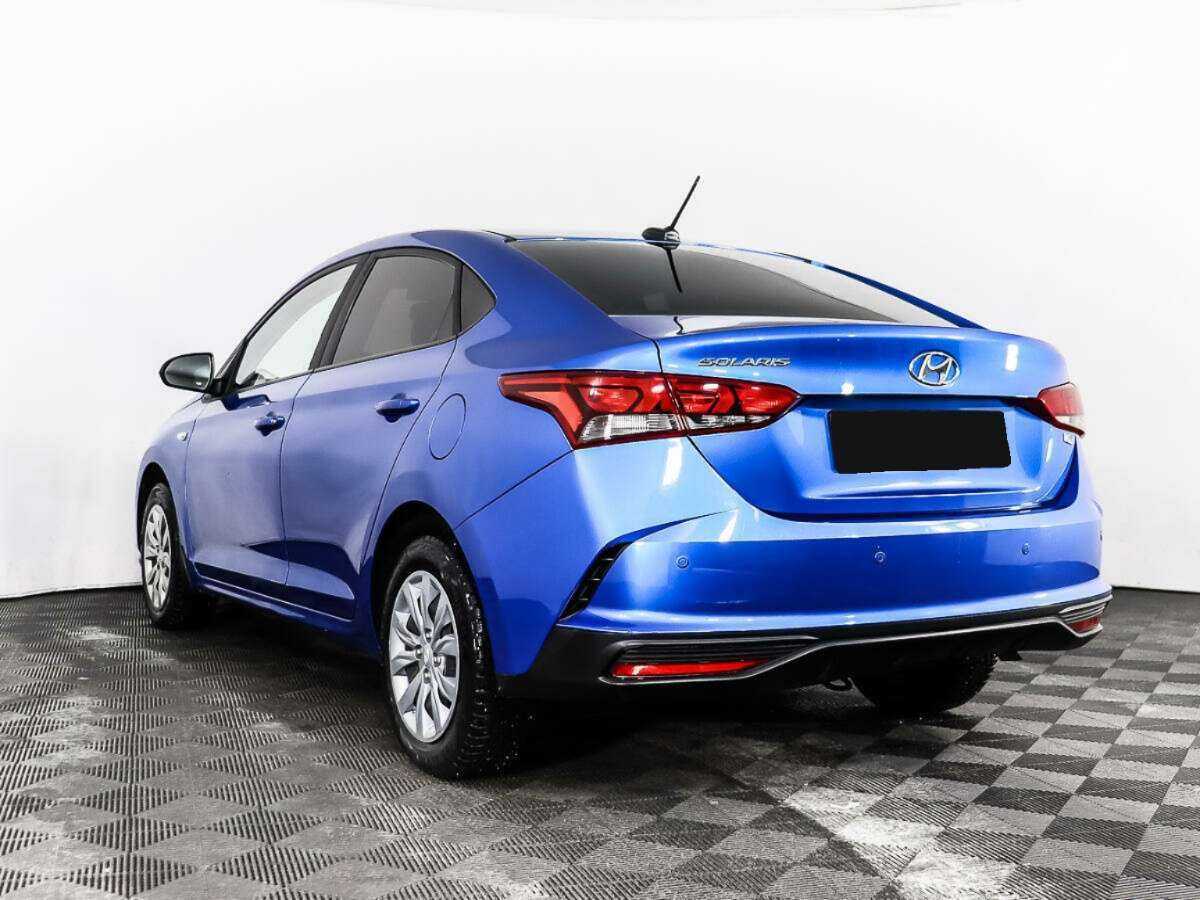 Hyundai Solaris 2020 года с пробегом. Фото: #6