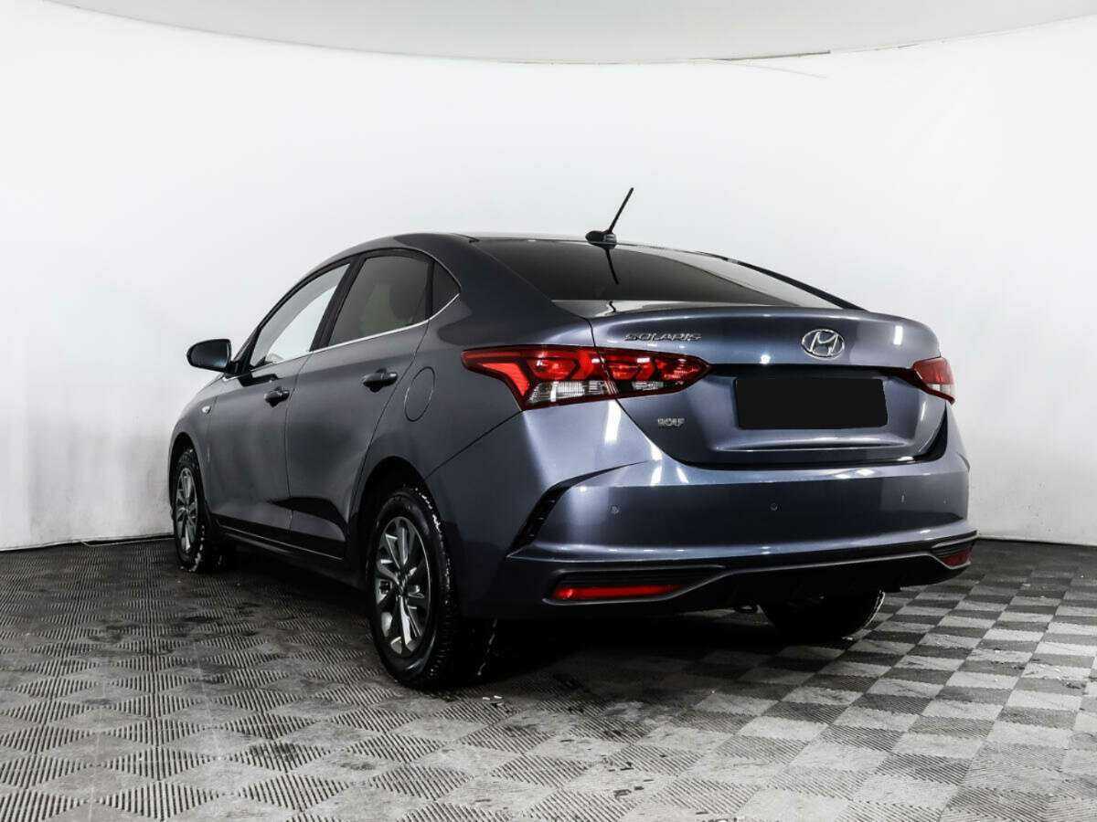 Hyundai Solaris 2021 года с пробегом. Фото: #6