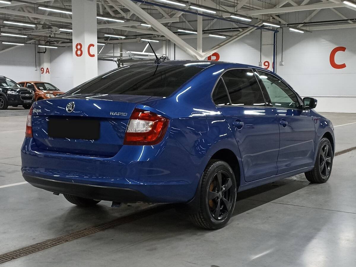 Skoda Rapid 2018 года с пробегом. Фото: #4
