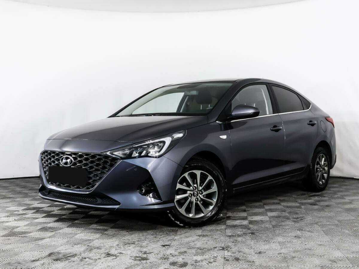 Hyundai Solaris 2021 года с пробегом. Посмотреть фото