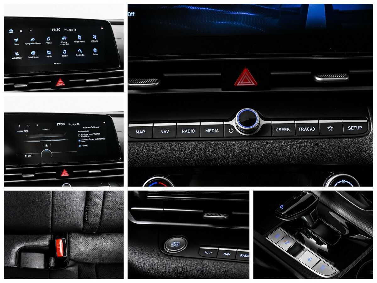 Hyundai Elantra 2024 года с пробегом. Фото: #17