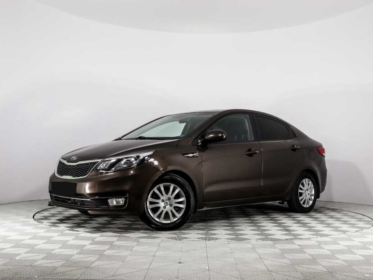 Kia Rio 2015 года с пробегом. Посмотреть фото