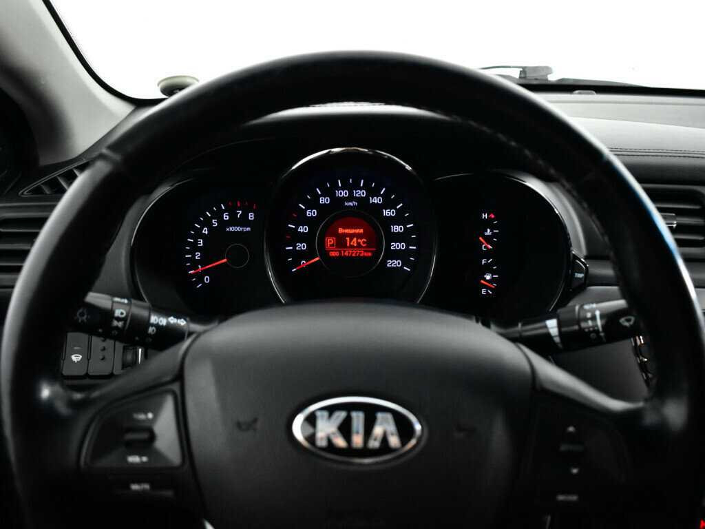 Kia Rio 2014 года с пробегом. Фото: #10