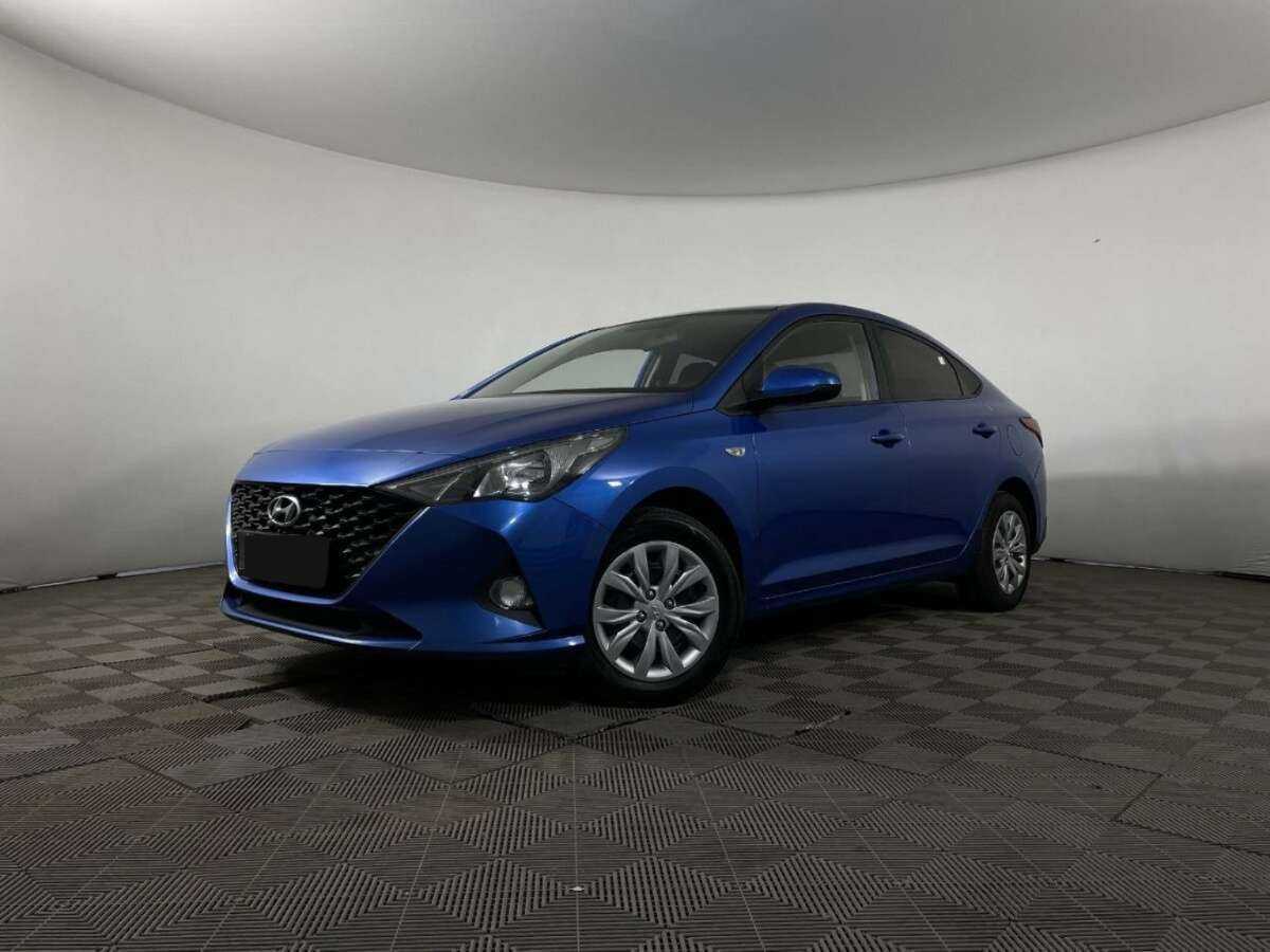 Hyundai Solaris 2021 года с пробегом. Посмотреть фото