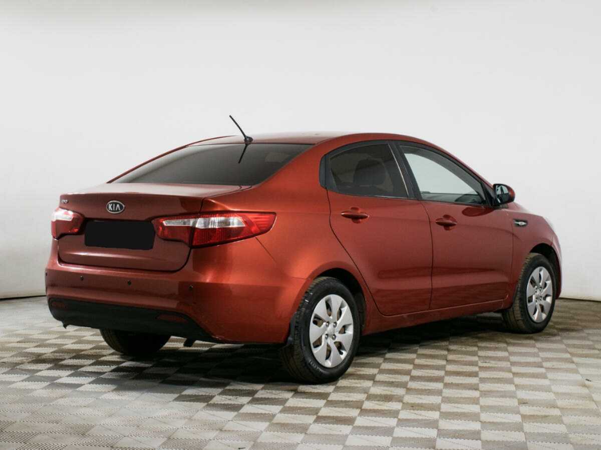 Kia Rio 2012 года с пробегом. Фото: #4