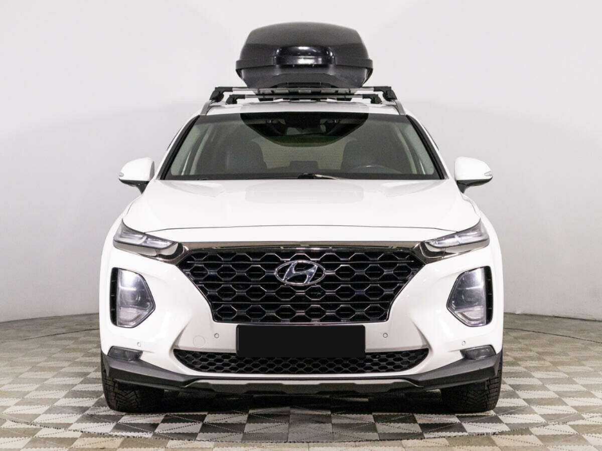 Hyundai Santa Fe 2019 года с пробегом. Фото: #1