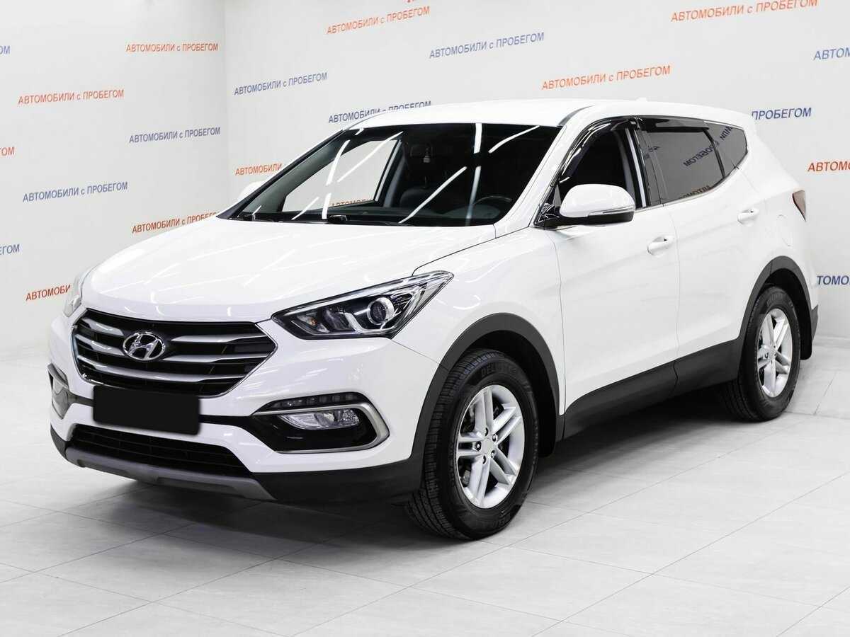 Hyundai Santa Fe 2018 года с пробегом. Посмотреть фото