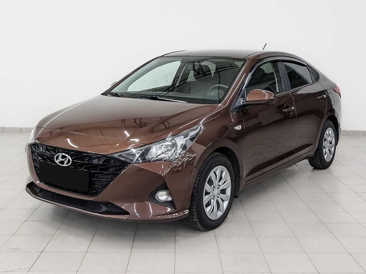 Hyundai Solaris 2021 года с пробегом. Посмотреть фото