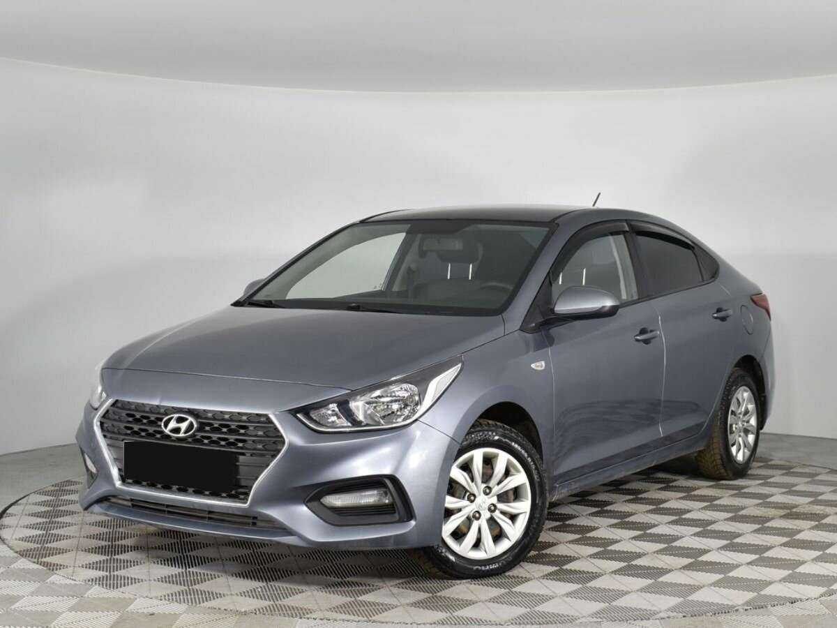 Hyundai Solaris 2017 года с пробегом. Посмотреть фото