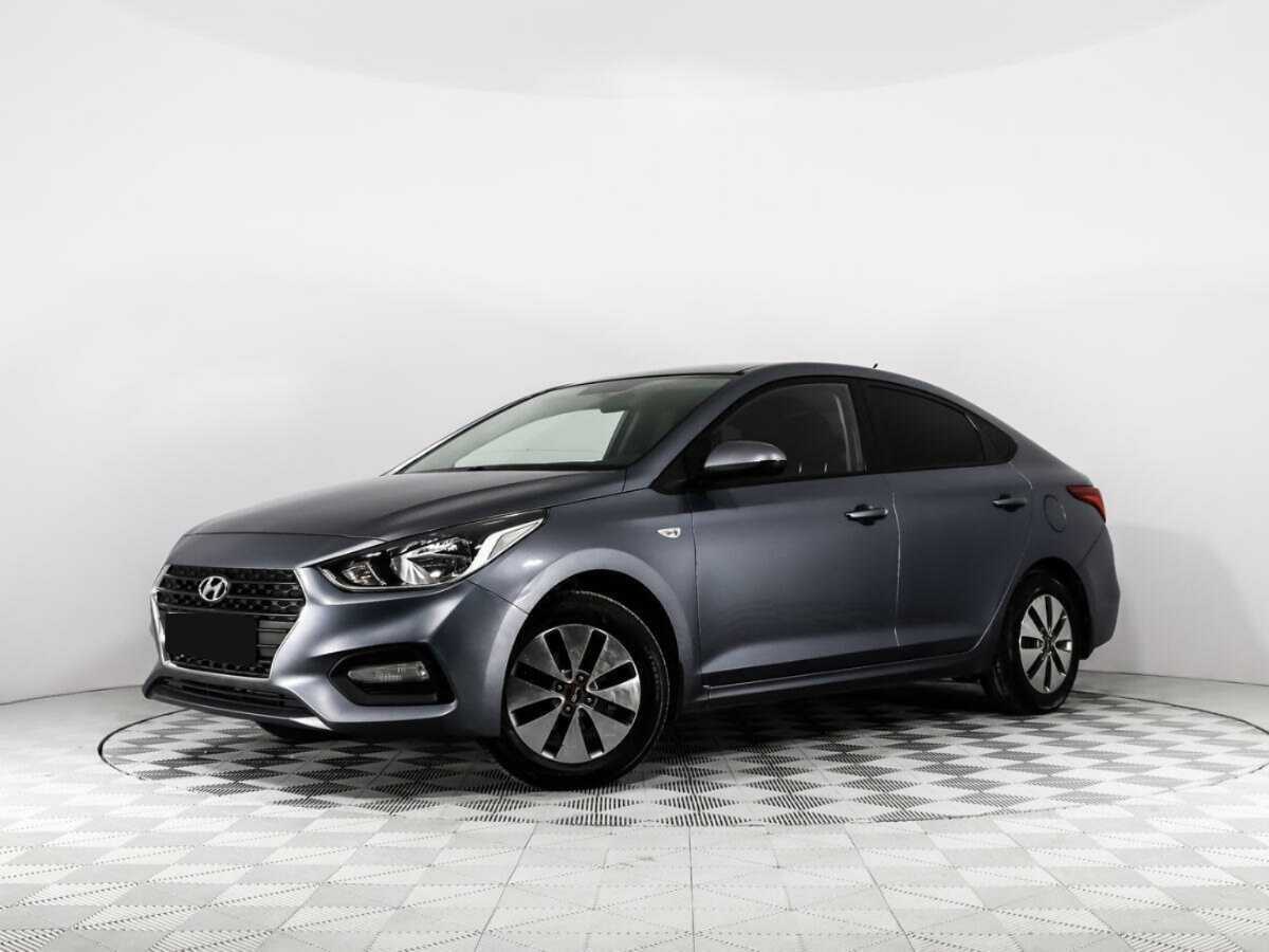 Hyundai Solaris 2017 года с пробегом. Посмотреть фото