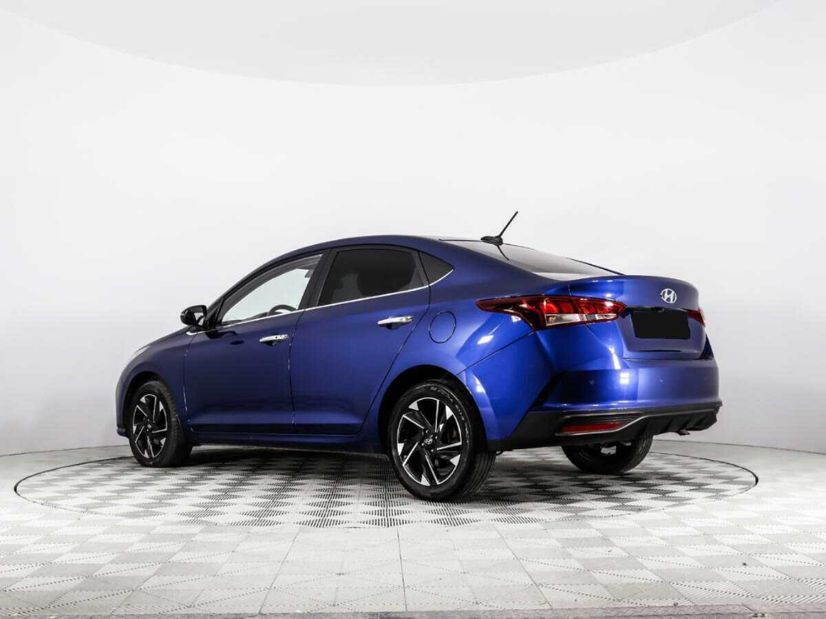 Hyundai Solaris 2021 года с пробегом. Фото: #6