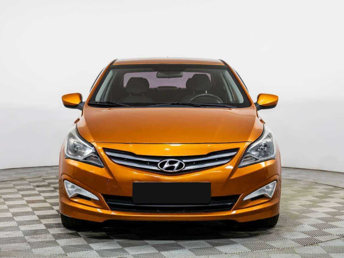 Hyundai Solaris 2014 года с пробегом. Посмотреть фото