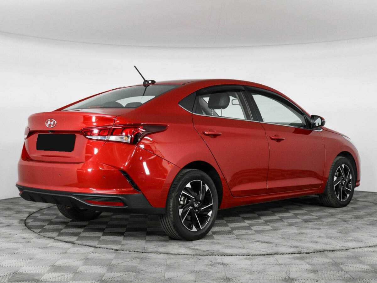 Hyundai Solaris 2022 года с пробегом. Фото: #4