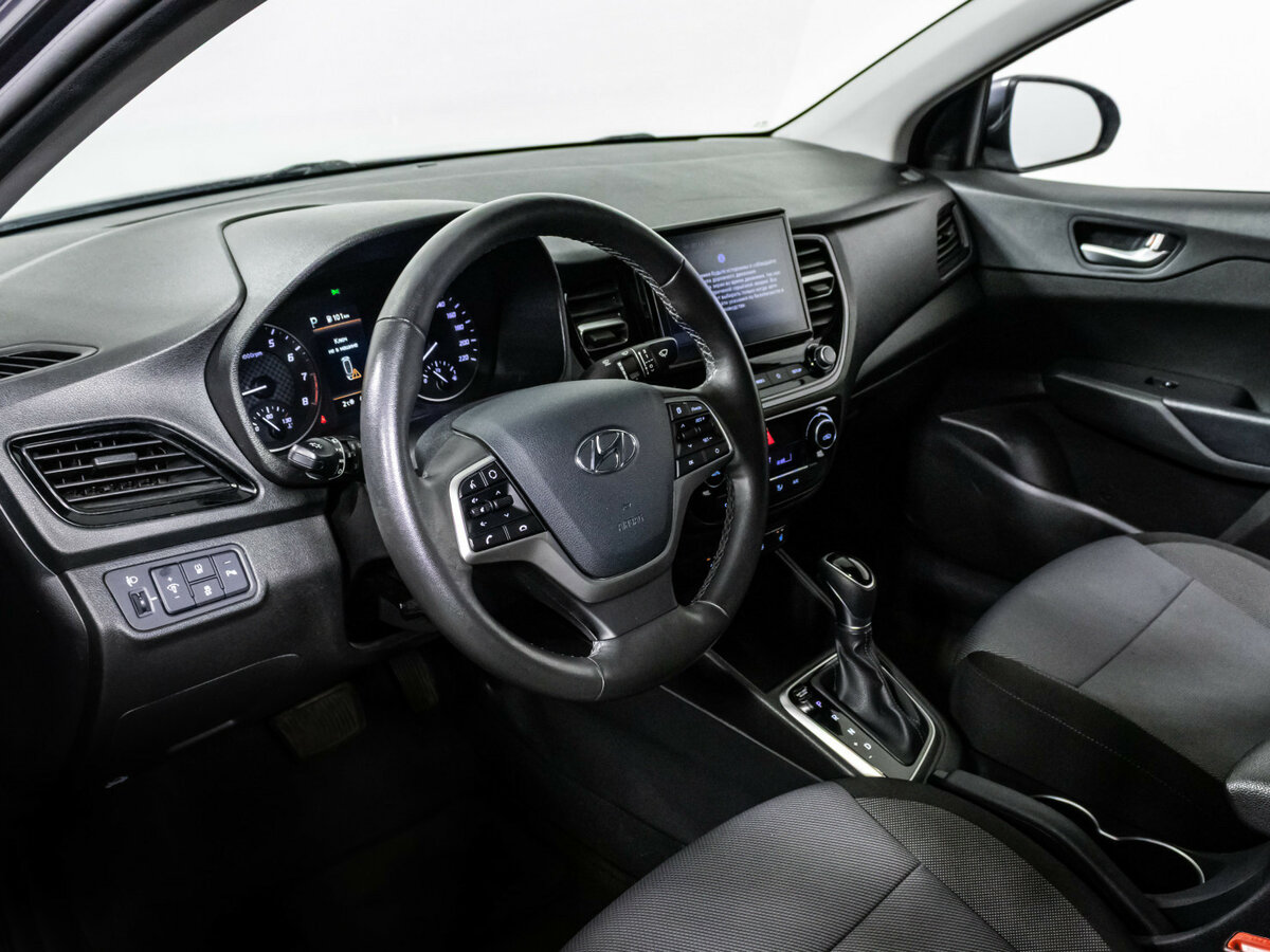 Hyundai Solaris 2021 года с пробегом. Фото: #7