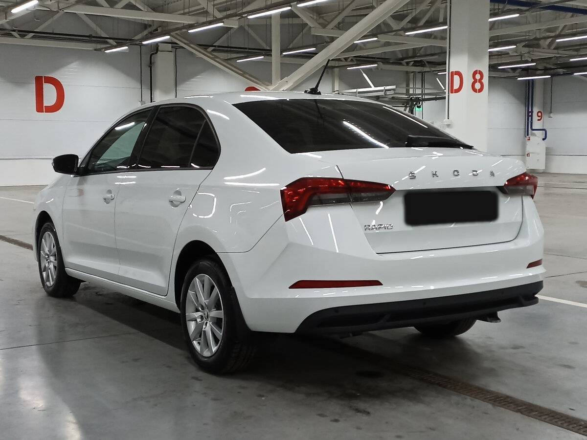Skoda Rapid 2022 года с пробегом. Фото: #6