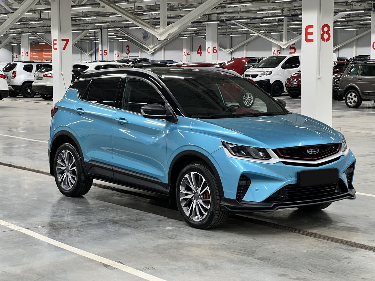 Geely Coolray 2023 года с пробегом. Фото: #2