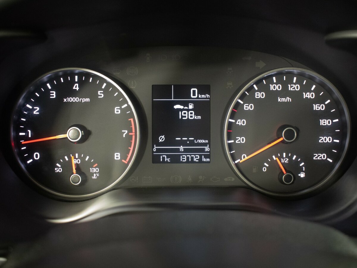 Kia Rio 2018 года с пробегом. Фото: #10