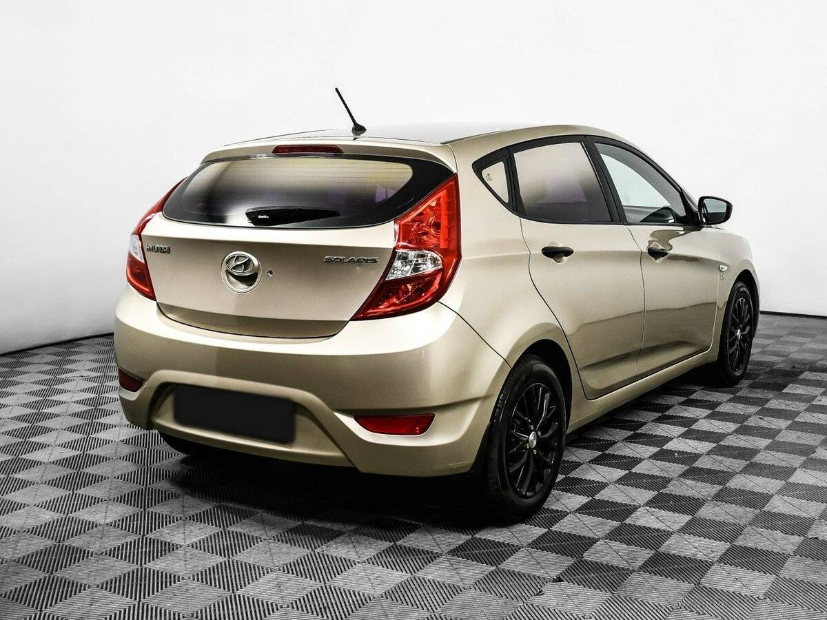 Hyundai Solaris 2012 года с пробегом. Фото: #4