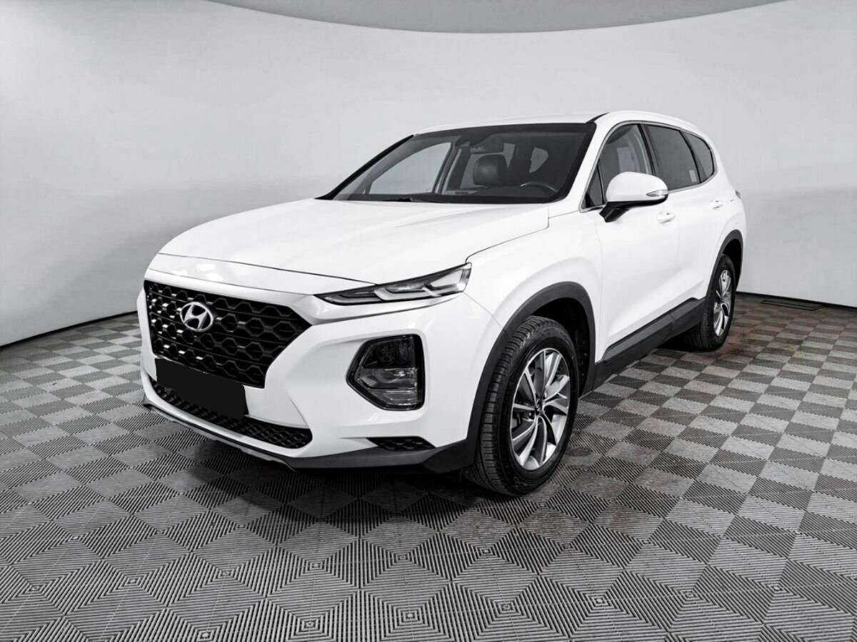 Hyundai Santa Fe 2019 года с пробегом. Посмотреть фото