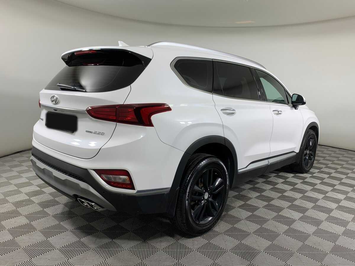 Hyundai Santa Fe 2019 года с пробегом. Фото: #4