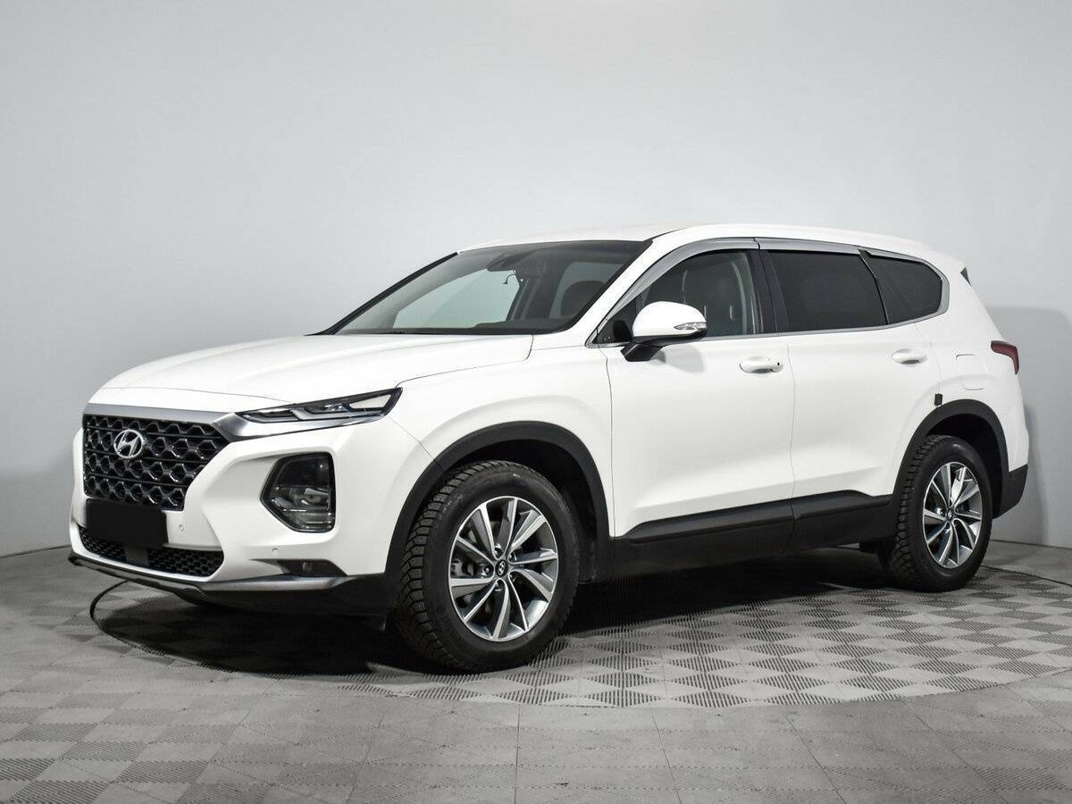 Hyundai Santa Fe 2018 года с пробегом. Посмотреть фото
