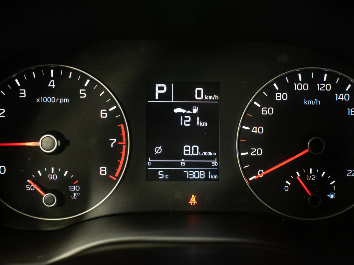 Kia Rio 2021 года с пробегом. Фото: #9