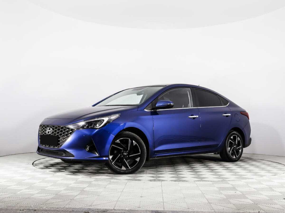 Hyundai Solaris 2021 года с пробегом. Посмотреть фото