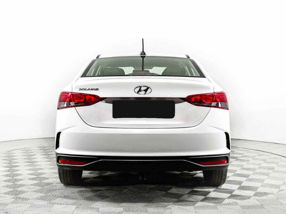 Hyundai Solaris 2021 года с пробегом. Фото: #4