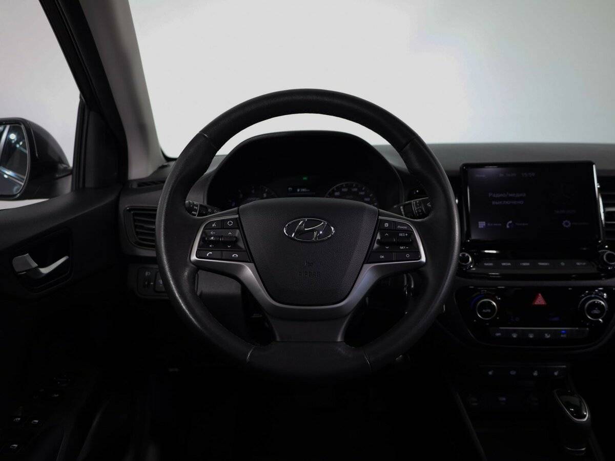 Hyundai Solaris 2021 года с пробегом. Фото: #9