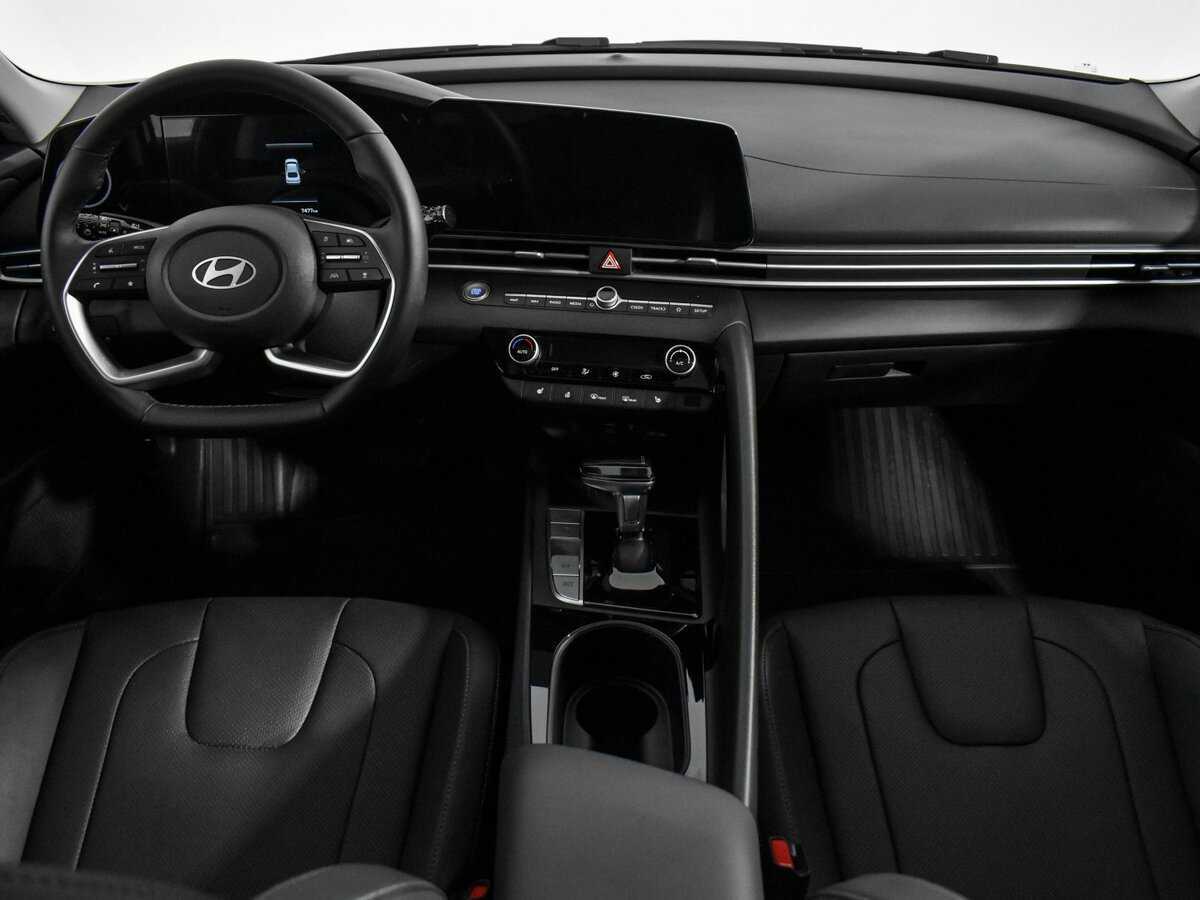 Hyundai Elantra 2023 года с пробегом. Фото: #16