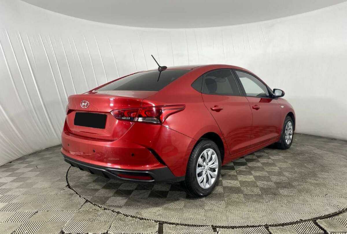 Hyundai Solaris 2021 года с пробегом. Фото: #4