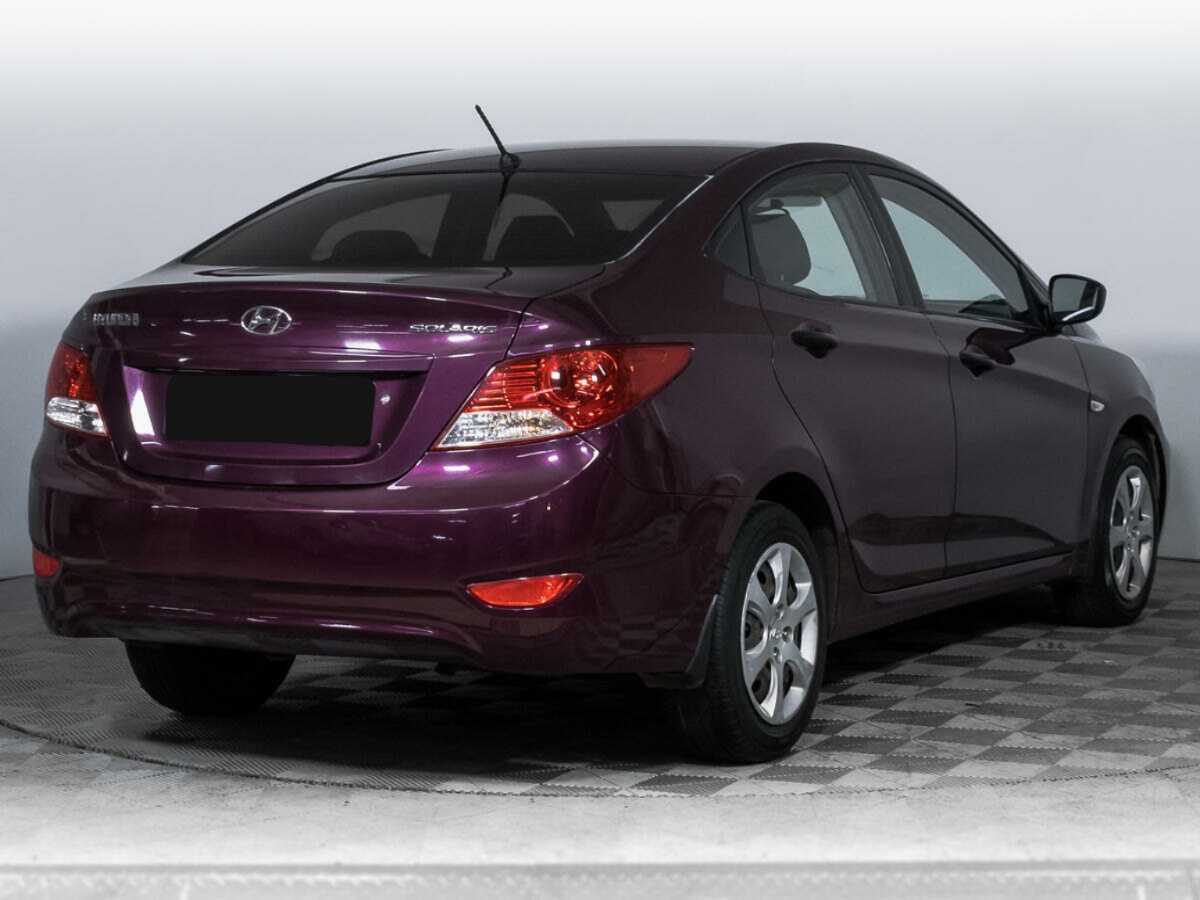 Hyundai Solaris 2014 года с пробегом. Фото: #4