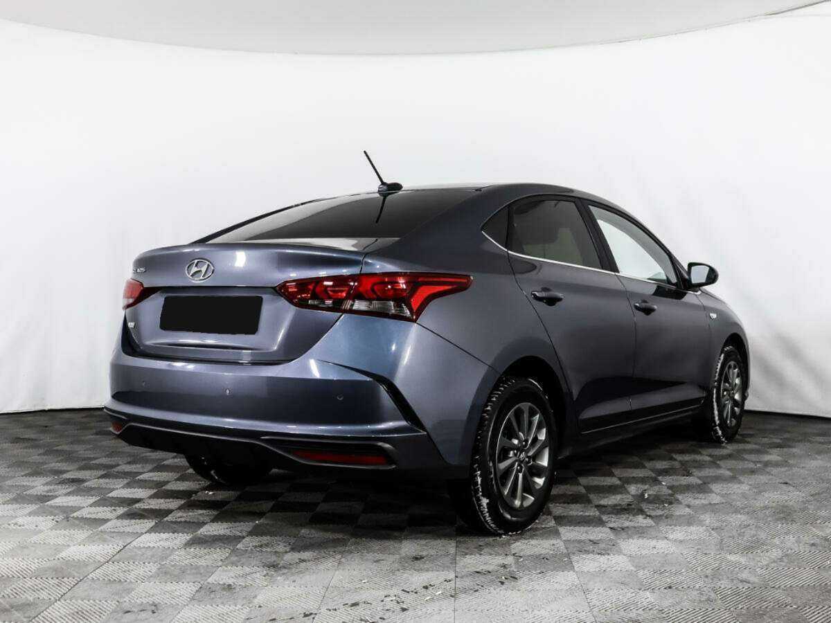 Hyundai Solaris 2021 года с пробегом. Фото: #4