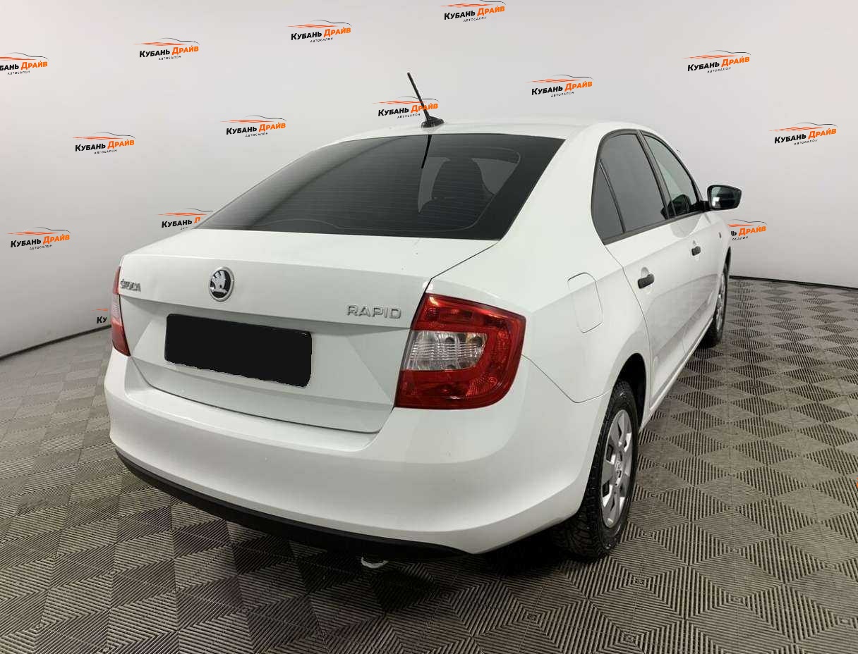 Skoda Rapid 2017 года с пробегом. Фото: #4