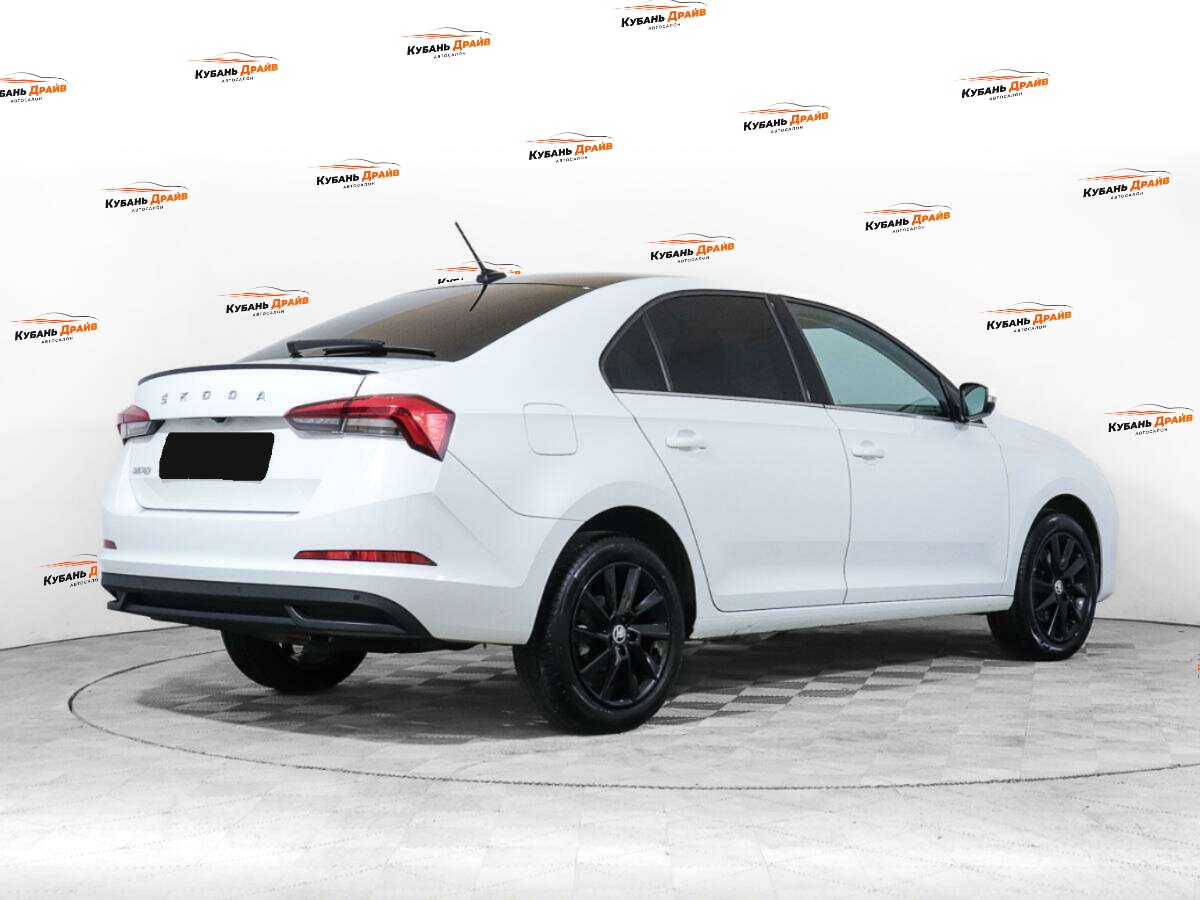Skoda Rapid 2022 года с пробегом. Фото: #4