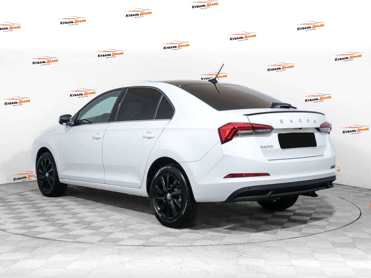 Skoda Rapid 2022 года с пробегом. Фото: #6