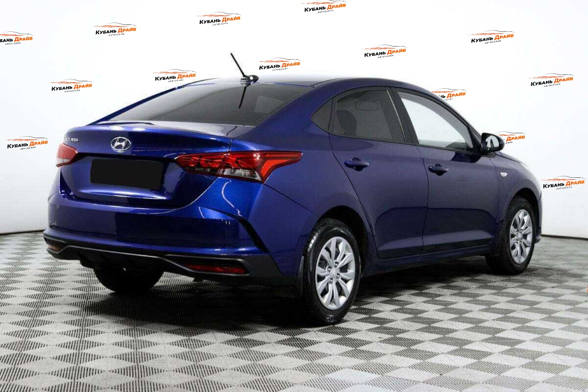 Hyundai Solaris 2021 года с пробегом. Фото: #4