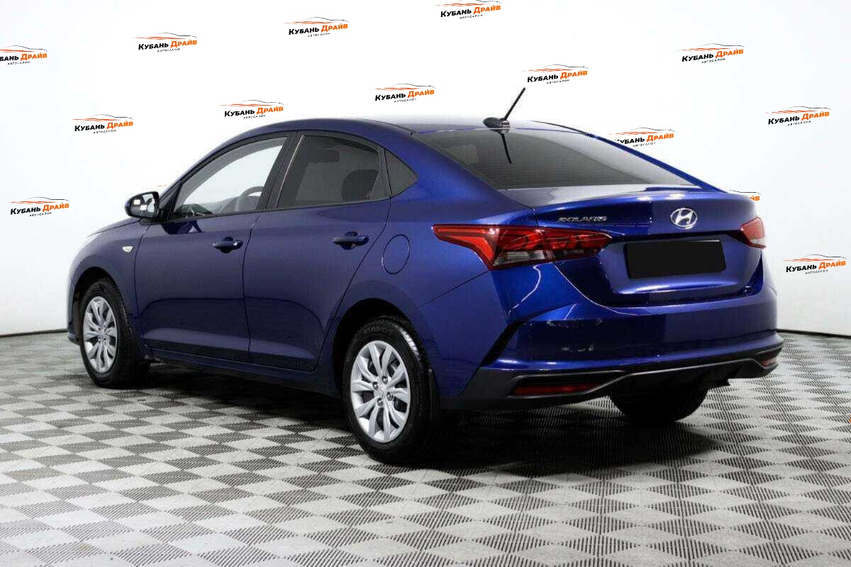 Hyundai Solaris 2021 года с пробегом. Фото: #6