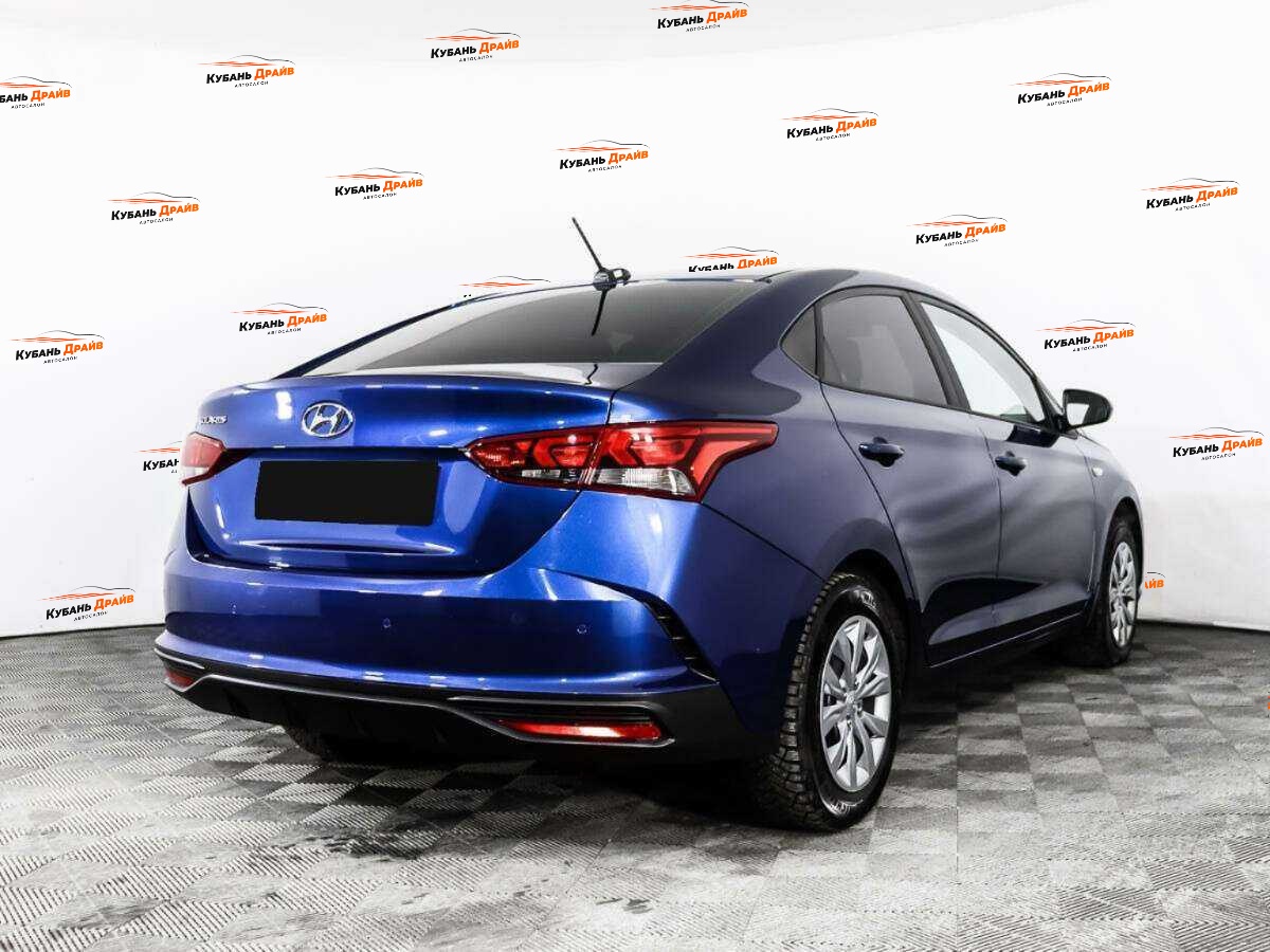 Hyundai Solaris 2022 года с пробегом. Фото: #4