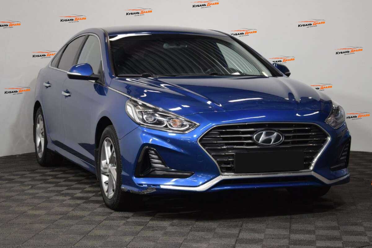 Hyundai Sonata 2018 года с пробегом. Фото: #2
