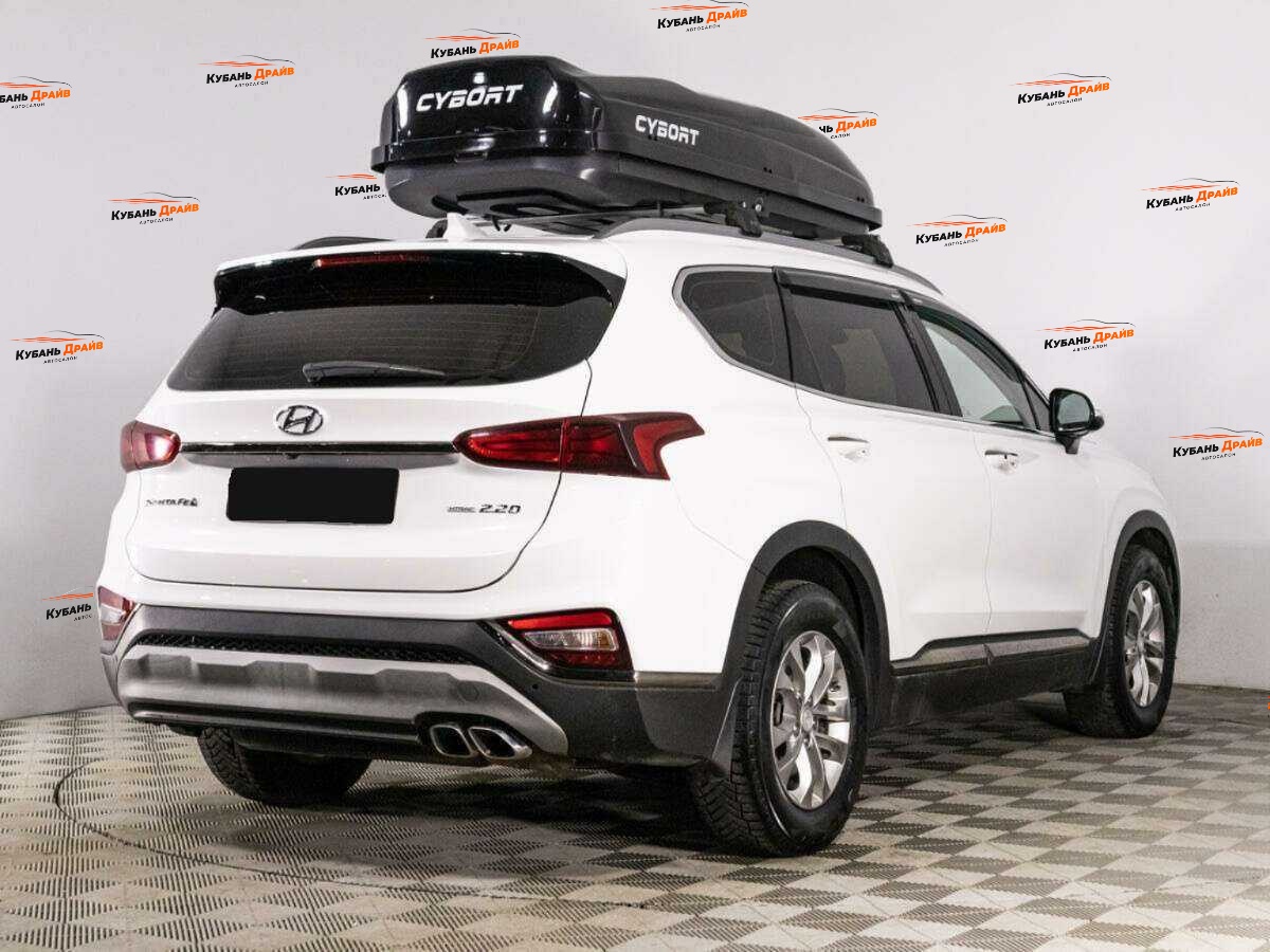 Hyundai Santa Fe 2019 года с пробегом. Фото: #4